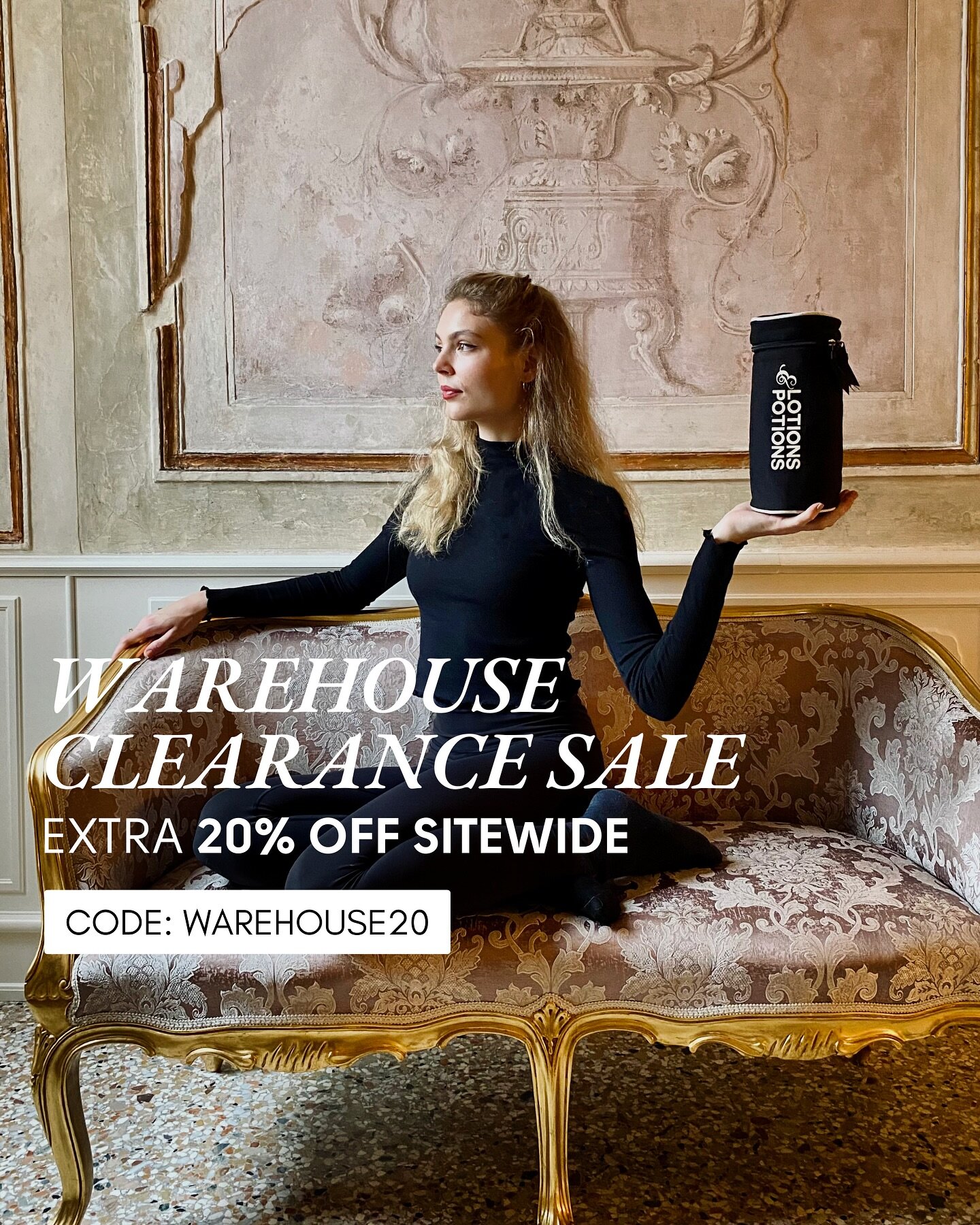 🎉 Warehouse Clearance Sale Alert! 🎉

Enjoy an extra 20% off sitewide for 24 hours only! Use code &lsquo;WAREHOUSE20&rsquo; at checkout and grab your favorites before they&rsquo;re gone! 🛍️✨

*Offer valid until February 24th at 11:59PM EST. This pr