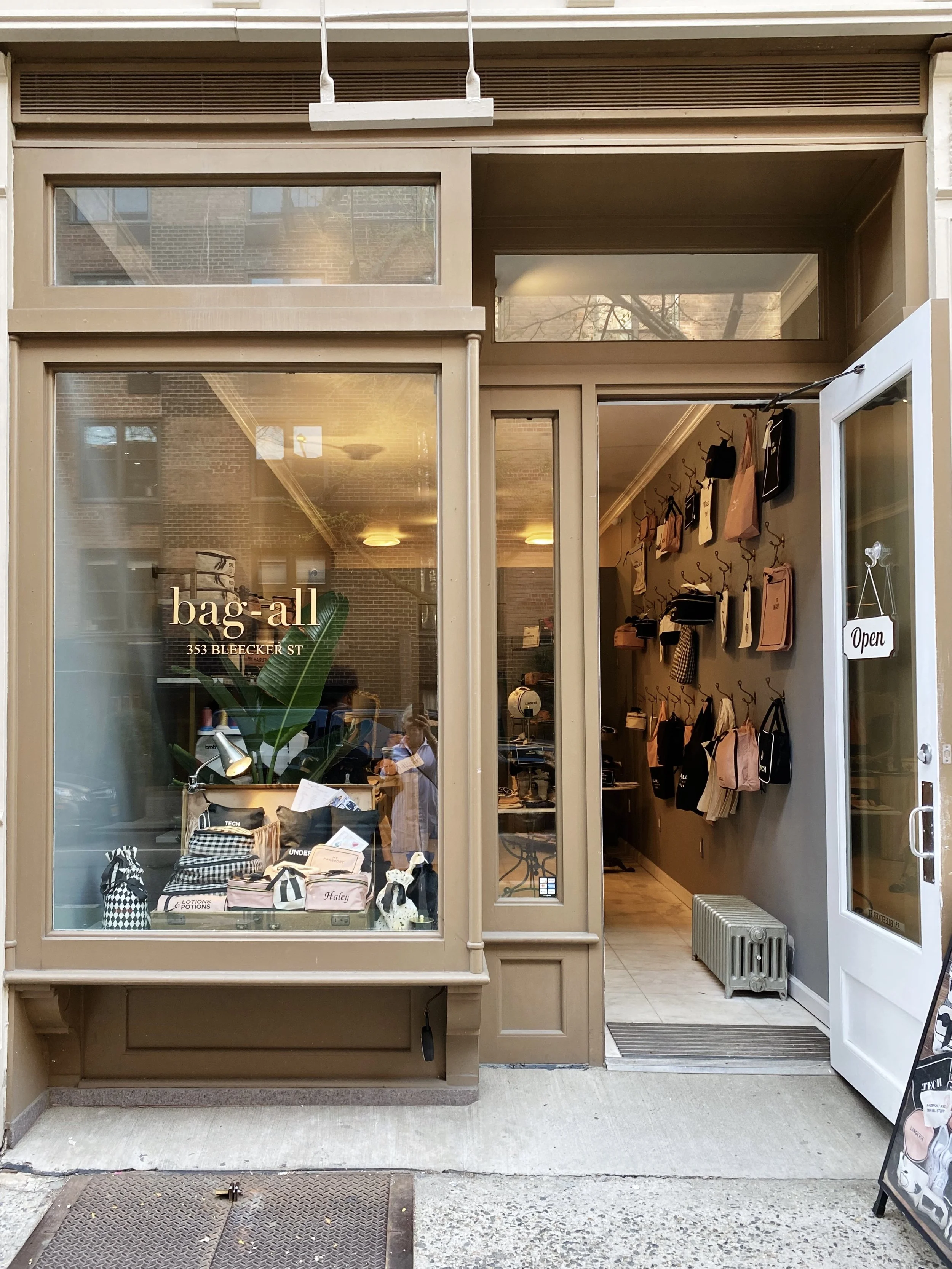 Bag-all NYC Store | Visit Our Bleecker Street Boutique — Bag-all Journal