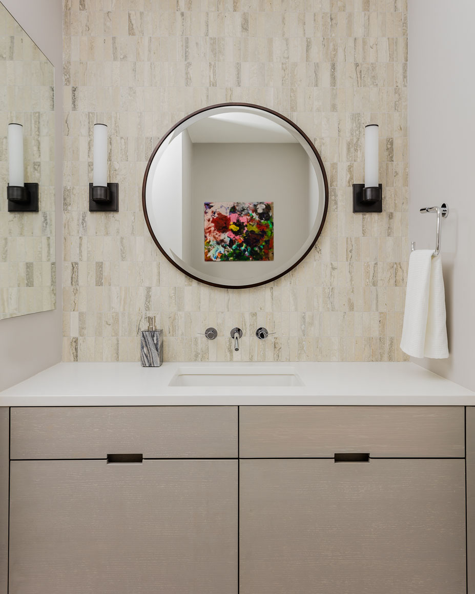 Modern bathroom vanity
