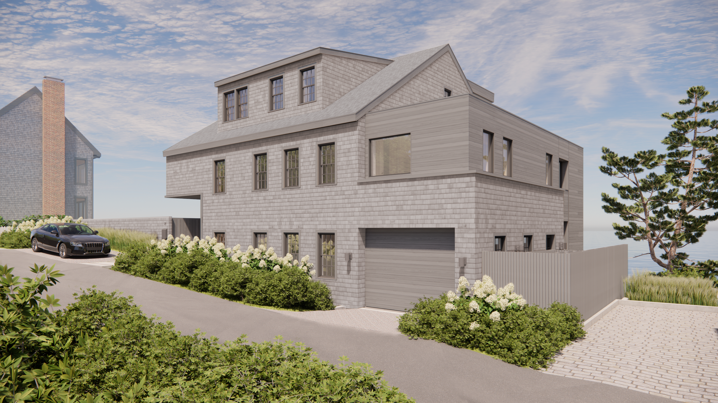 Modern Waterfront Home Design on Cape Cod.