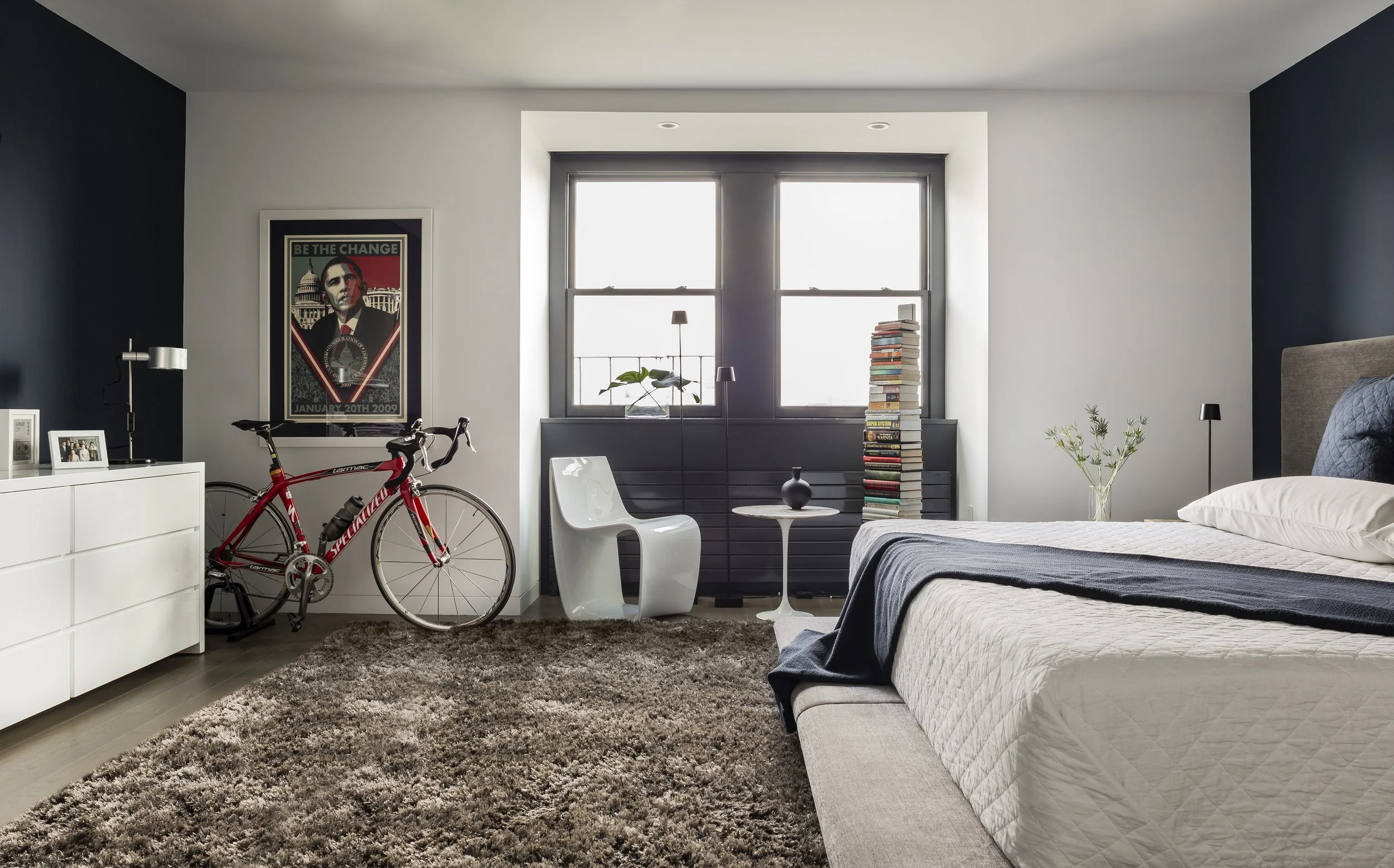 Contemporary townhouse design in Boston.