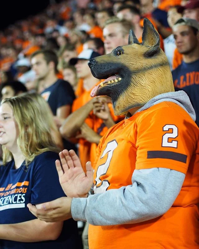 We LOVE our diehard fans! Can&rsquo;t wait to see everyone decked out in orange &amp; blue this weekend! Happy Homecoming Week!