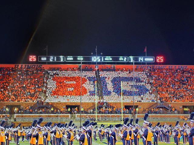 🧡 Happy Homecoming Illini! Who&rsquo;s excited for the game tomorrow!! I-L-L 💙