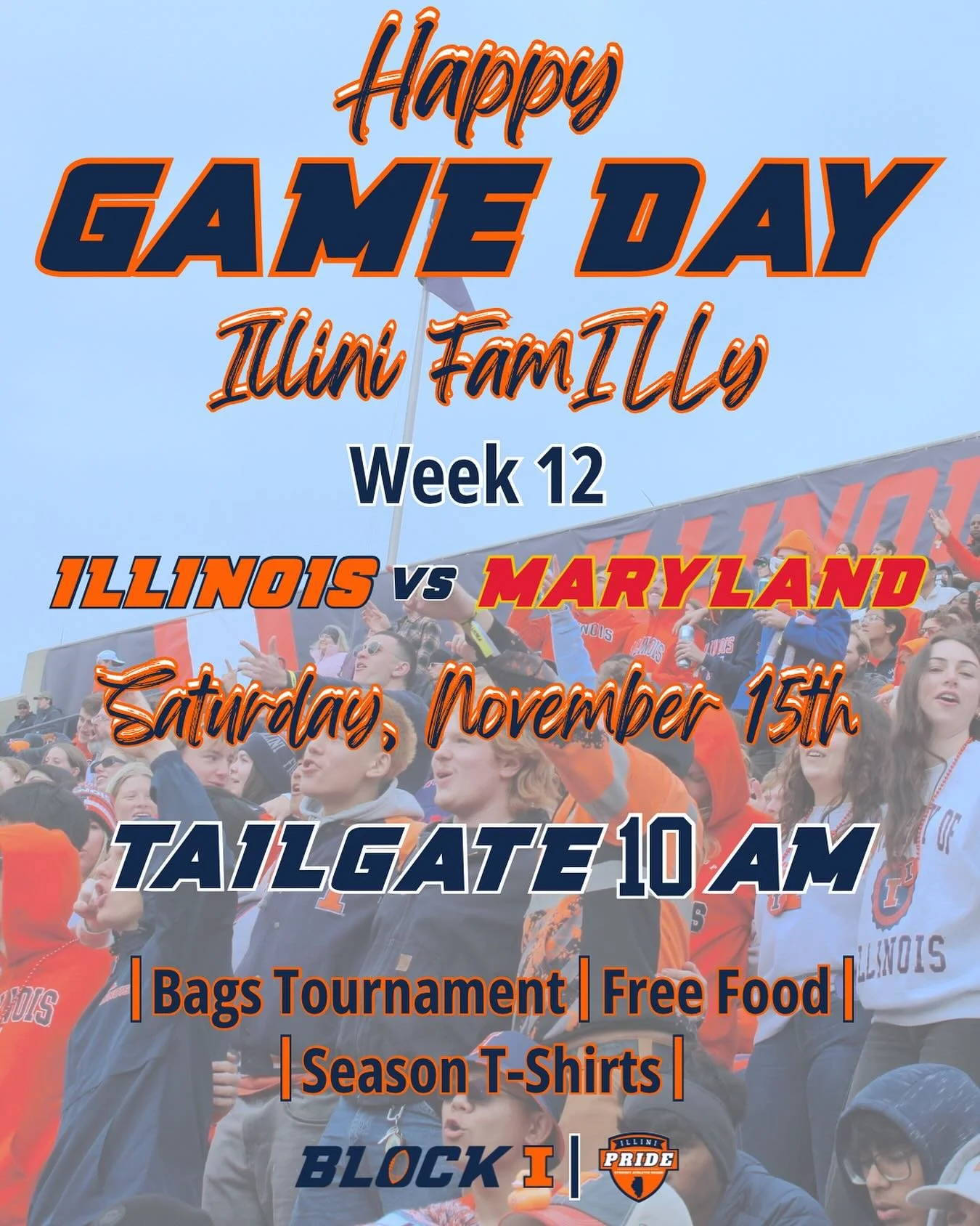 Happy game day! See you soon!!