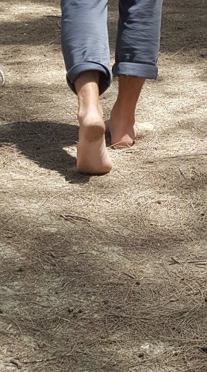Walking Barefoot