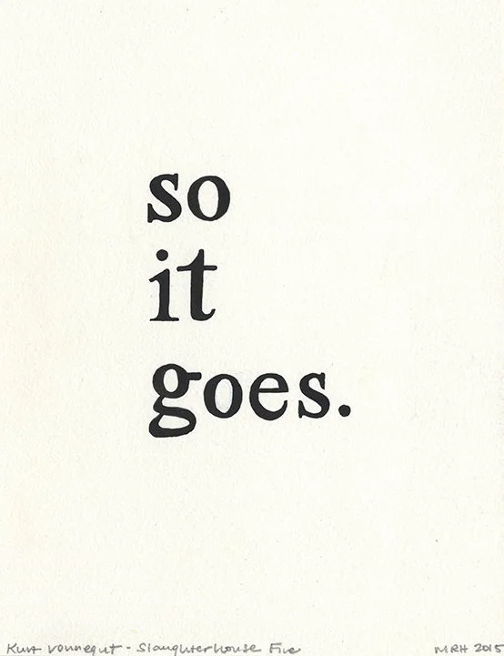 So It Goes