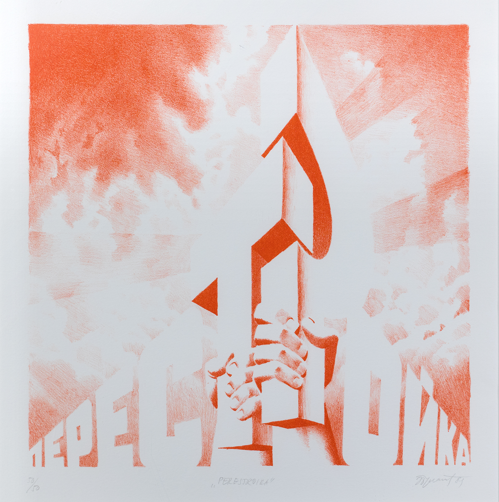 Erik Bulatov, Perestroika, 1989