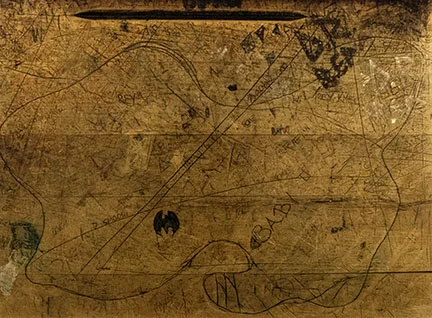 Orit Raff, Untitled, 1999 (Desk #4), 1998