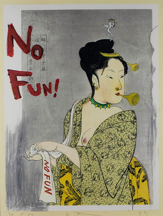 Yoshitomo Nara, No Fun!, 1999