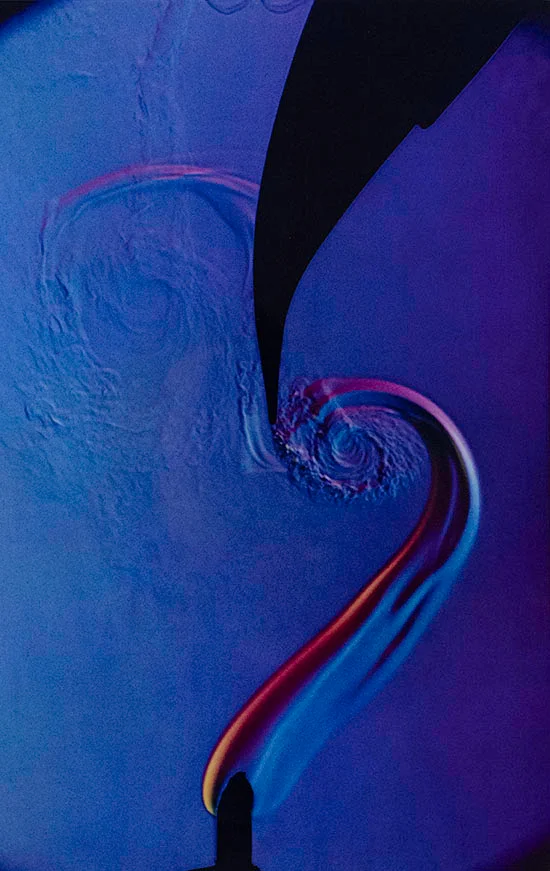 Harold Eugene Edgerton, Fan and Flame Vortices, 1973