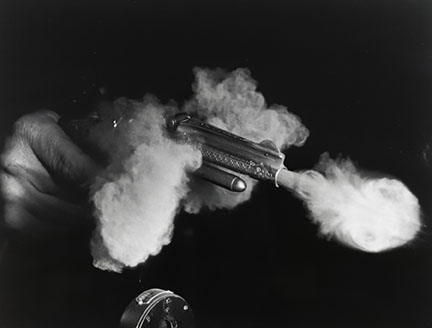 Harold Eugene Edgerton, Antique Gun Firing, 1936