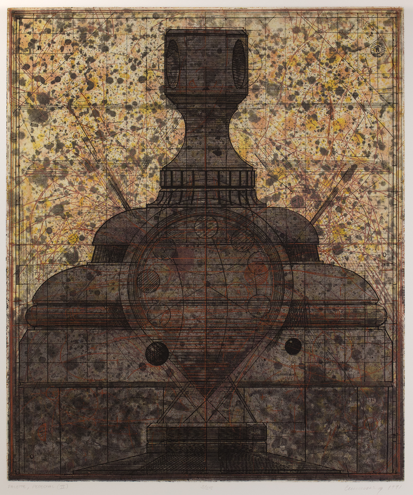 Robert Cumming, Palette/Pedestal II, 1991