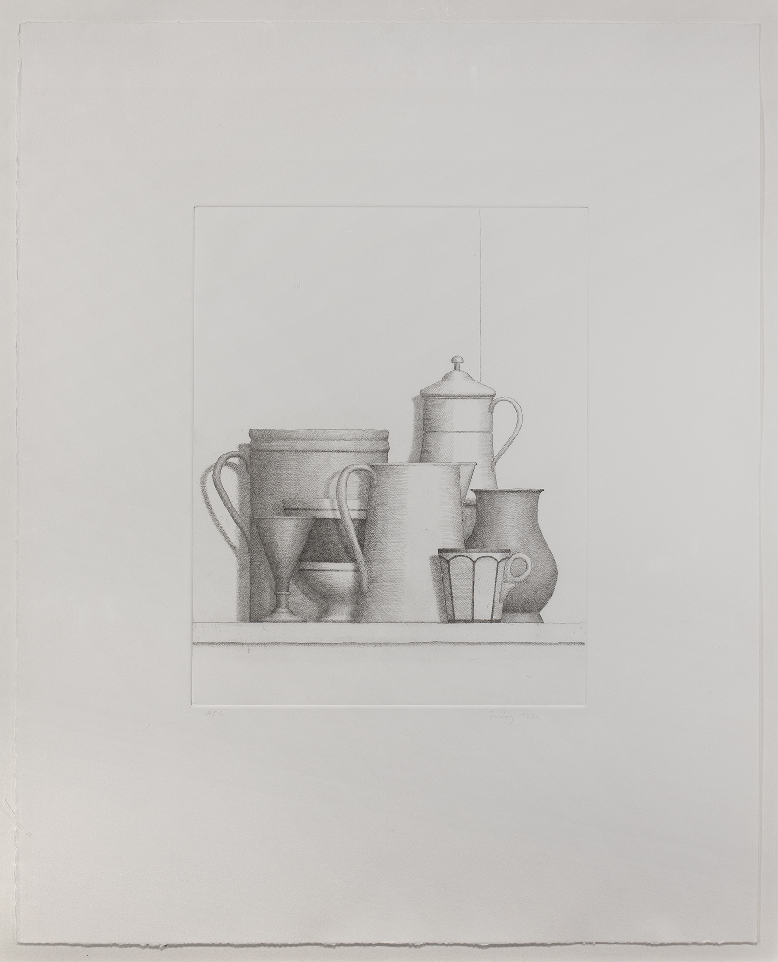 William Bailey, Untitled (Still Life), 1982