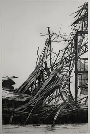 Robert Conover, Collapse of Pier 48, Erie Railroad, 1978