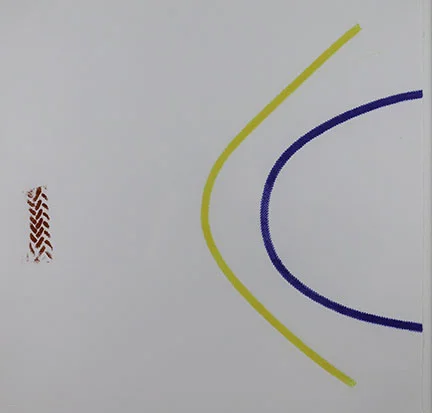Orly Genger, Red, Yellow, Blue (VI), 2013