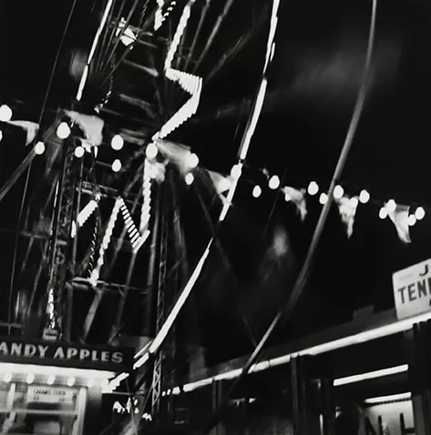 Berenice Abbott, Ferris Wheel, Coney Island, New York, 1954
