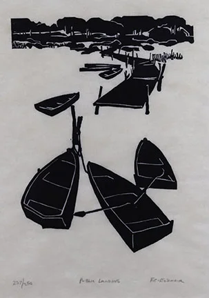 Frank Eckmair, Public Landing, ca. 1968