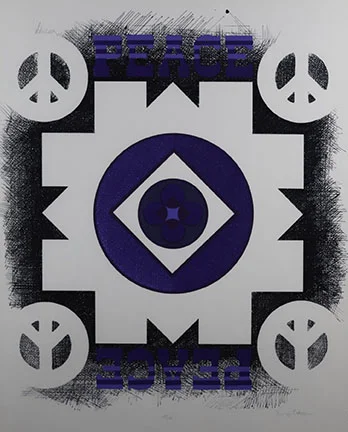 George Ortman, Peace, 1970