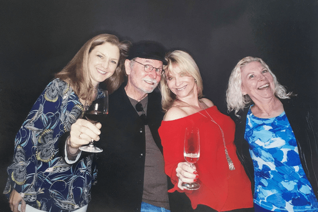 From left to right: Katie Ballou Calhoun, Joel Peterson, Leslie Sbrocco, Sally Mohr