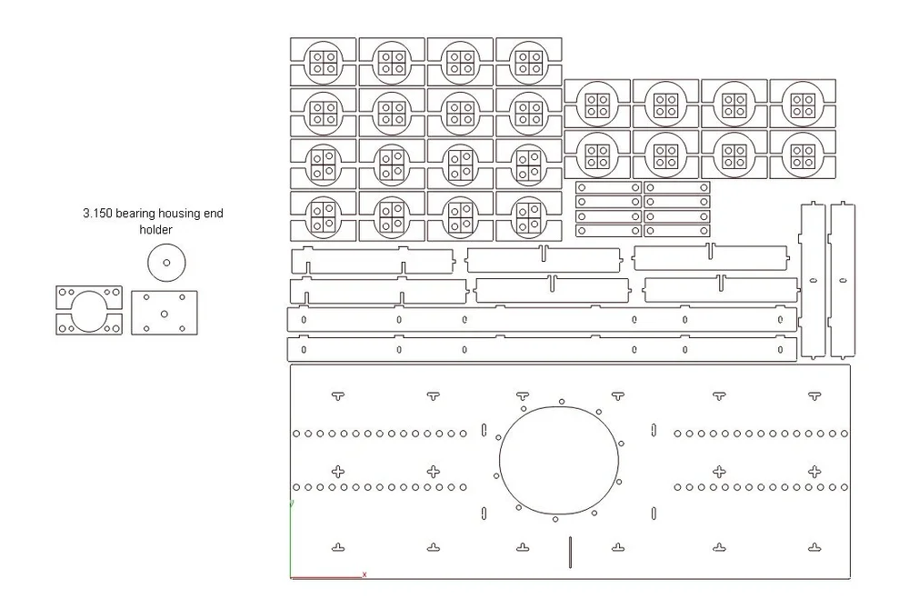 DXF Files — High Performance Drag Racing Parts — Warfighter Fabrication