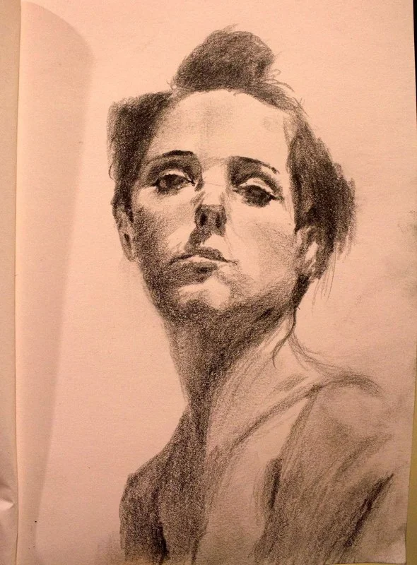 Portrait Study Sketch #13