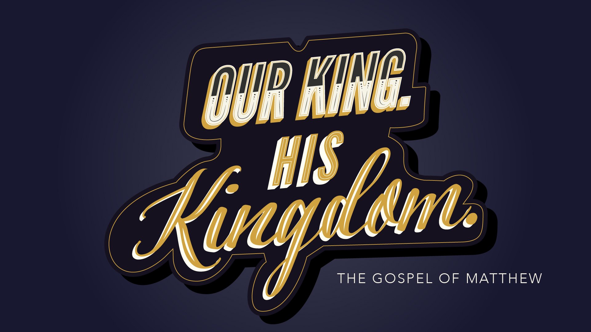 Pastor Chris' Blog: A Kingdom Not of This World