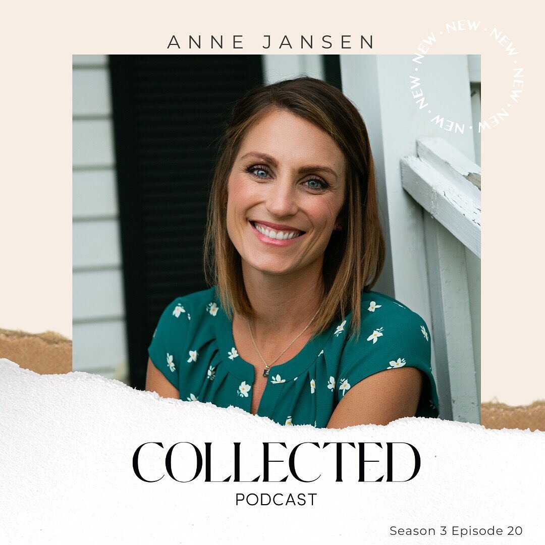 N E W&nbsp;&nbsp;&nbsp;E P I S O D E ! ✨ This week on #thecollectedpodcast we are excited to welcome Anne Jansen to the show! Anne is the founder and visionary of The Well ( @thewell_gr ) which exists &ldquo;for every woman who wonders if she belongs