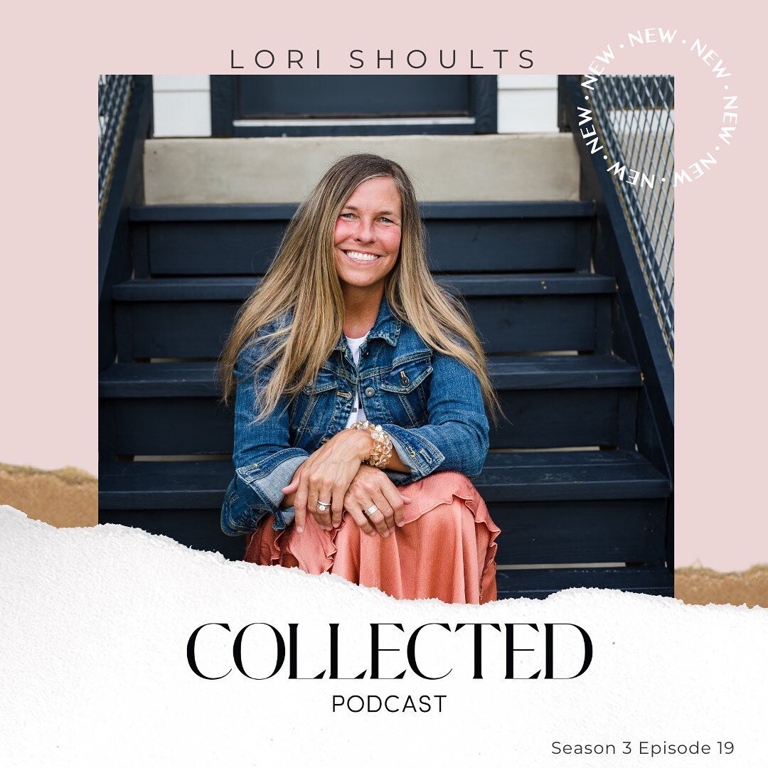 N E W  E P I S O D E ! ✨ This week we are excited to welcome Lori Shoults to the show! Lori is trained in spiritual direction and the Enneagram-- two things we love to chat about on #thecollectedpodcast ! For the past few years she has been working t