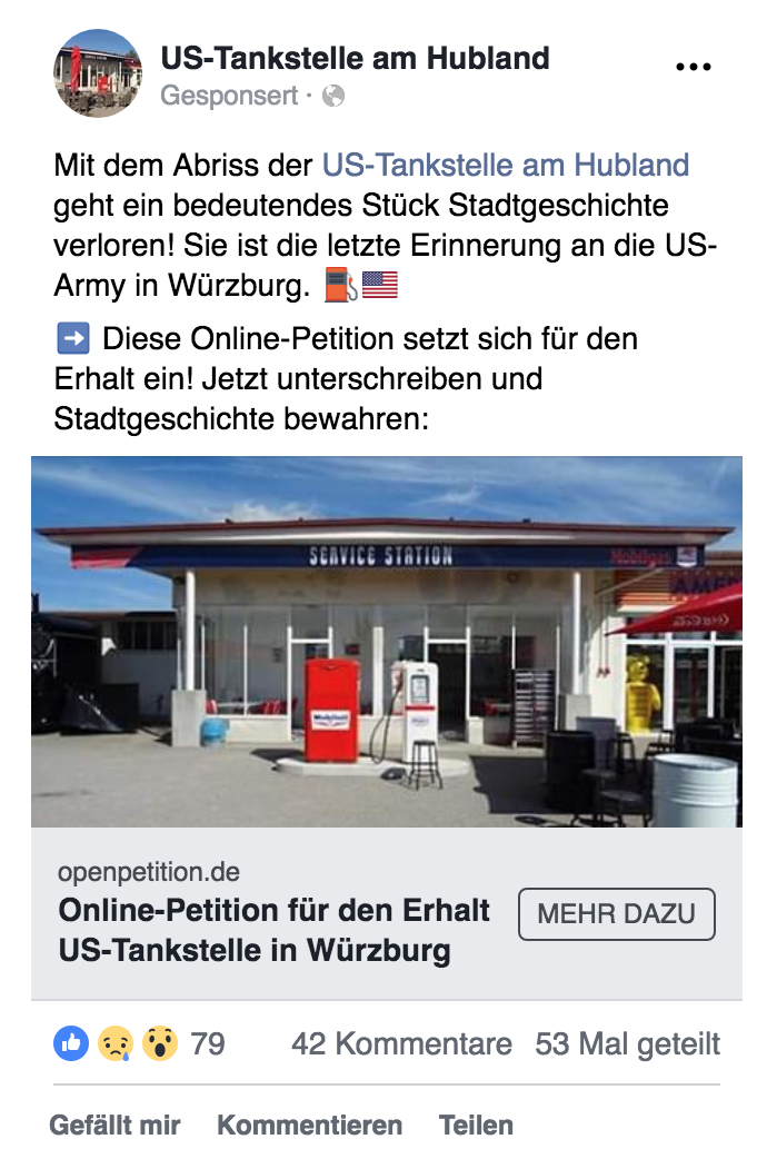 Online-Petition US-Tankstelle Facebook-Werbeanzeige.png