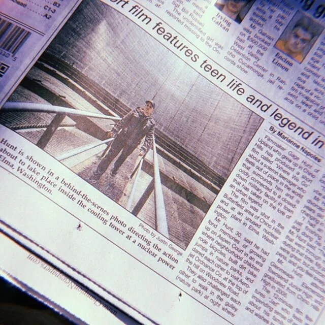 We made the paper guys!! There is an article in the Chino Champion if you are curious about the film!