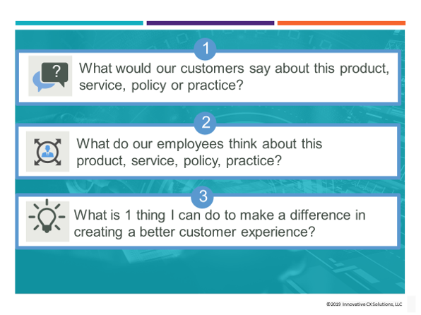 Ask these 3 questions...