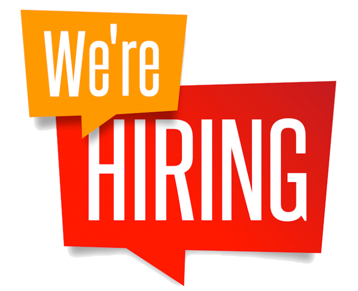 We're Hiring!  