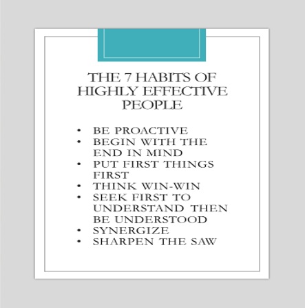 The 7 Habits of Highly Effective People For a Better CX