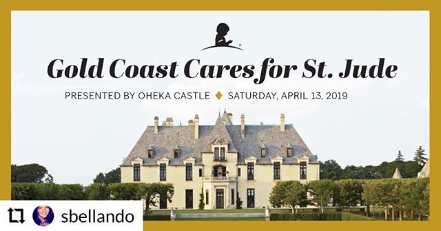 Join us for the 7th annual Gold Coast Cares for St. Jude Gala at OHEKA on April 13th https://www.stjude.org/get-involved/find-an-event/dinners-and-galas/gold-coast-cares.html