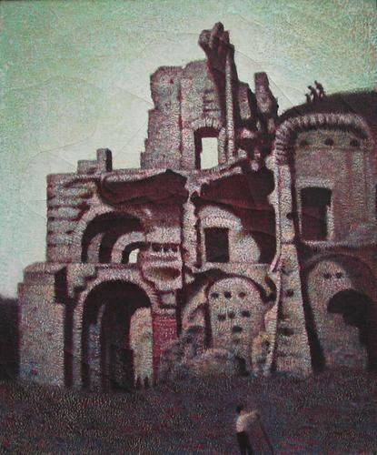 The influence of Schmitt's time abroad can be seen through out the rest of the artist's career