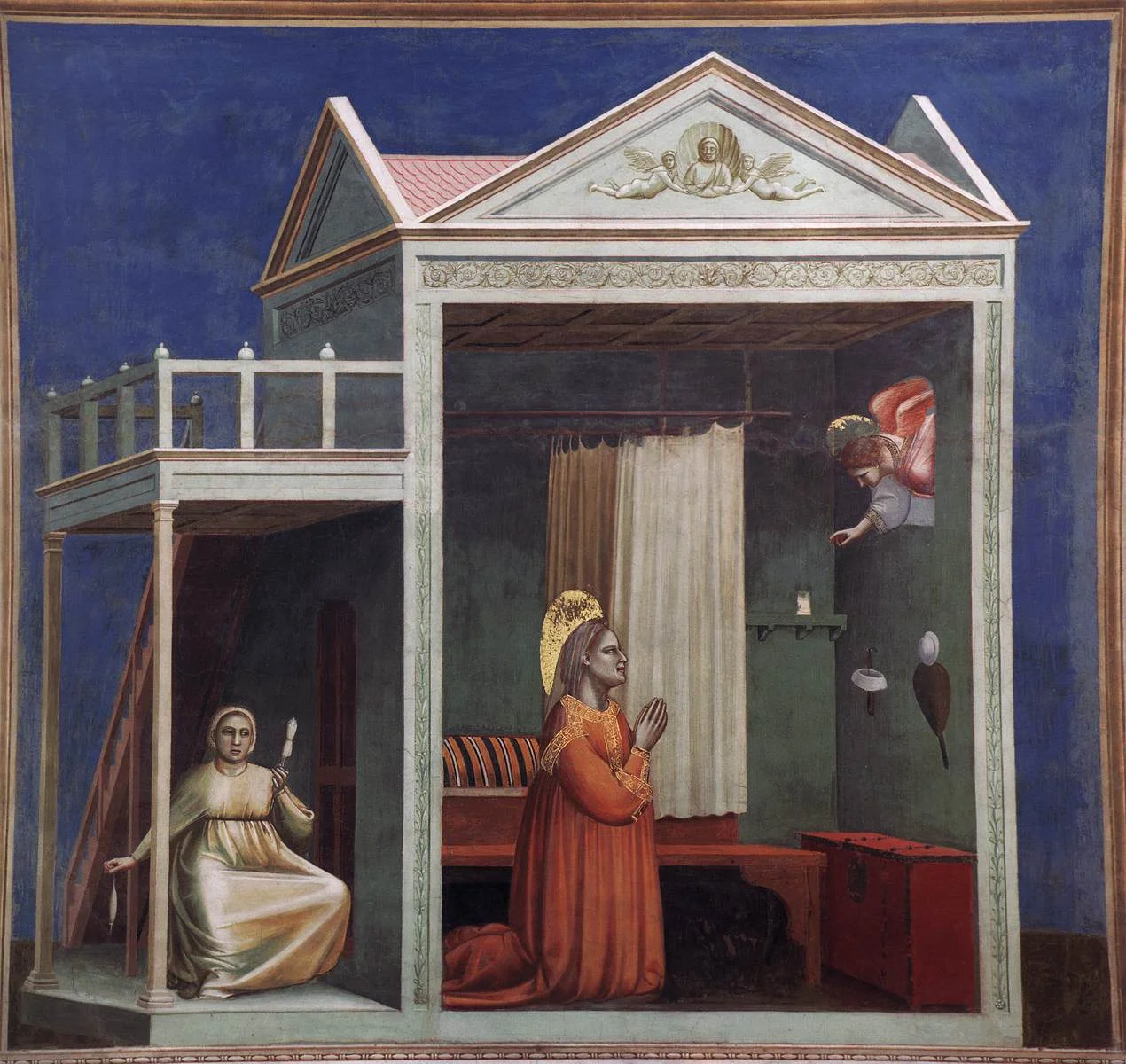 Giotto, Annunciation to Saint Anne, 1304-06