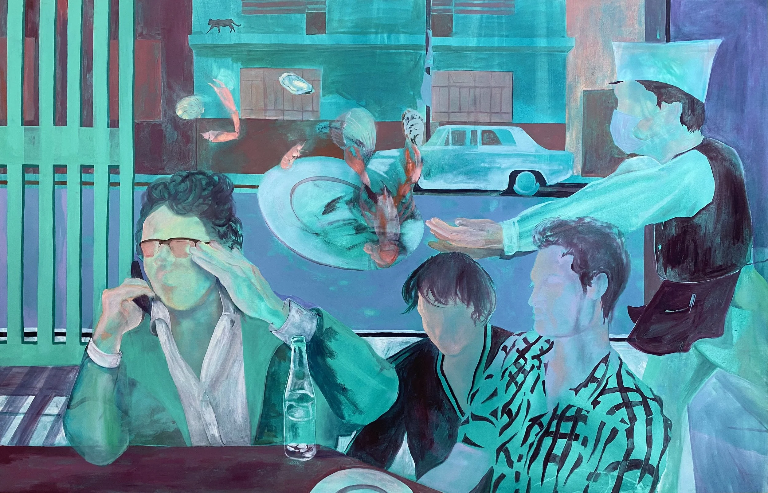 Blessed are those drowsy Men, oil on canvasm 200 x 130cm.jpg