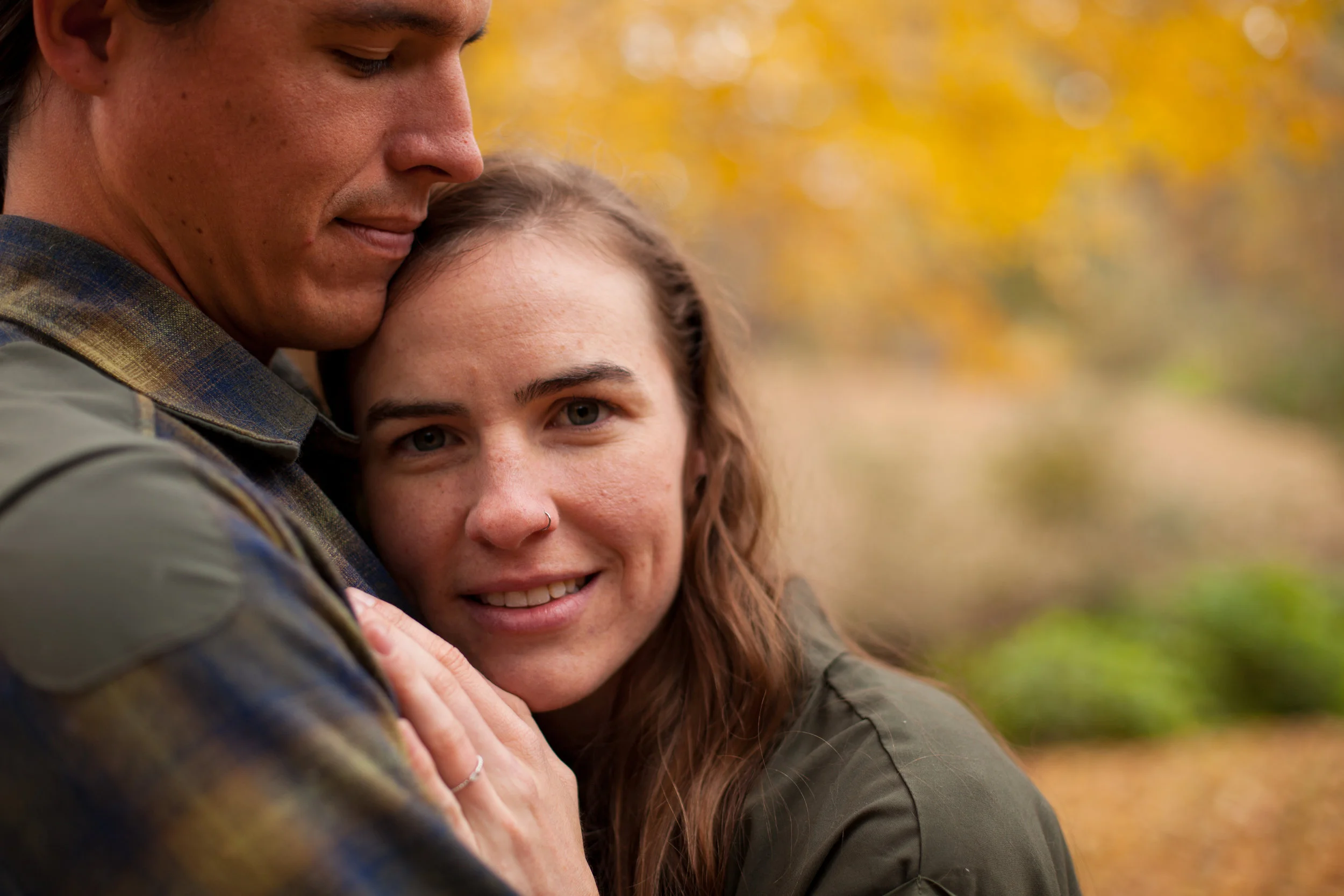 Autumn Engagement Session Heart of Atlanta