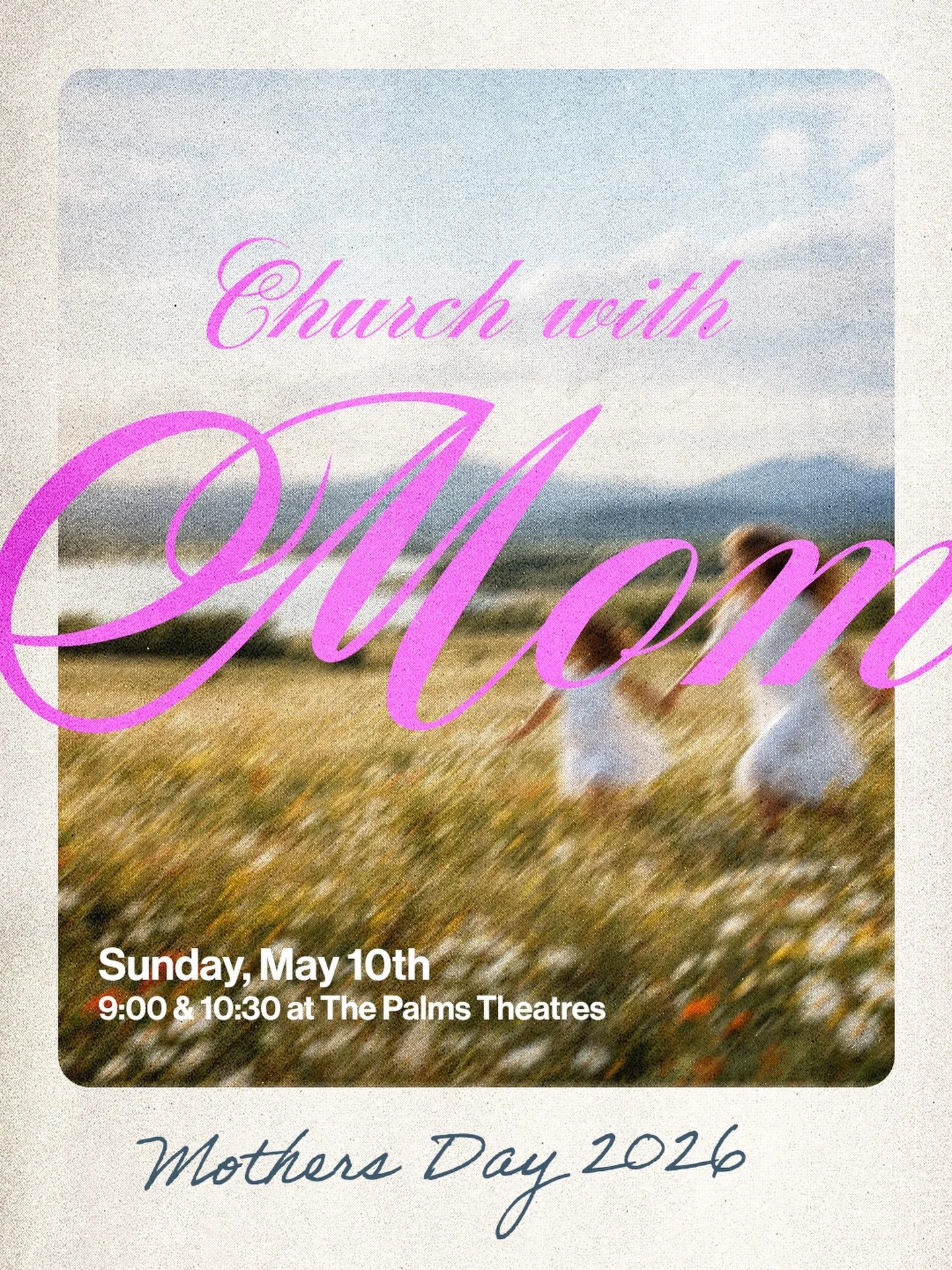 It&rsquo;s bring-your-mom-to-church this weekend 🥳

Give your mom the best gift this Mother&rsquo;s Day by bringing her to Church With Mom at Hilltop ❤️

We&rsquo;ve got a Photo Booth for your fam photo, a special treat, and surprises in store! Ladi