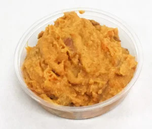 Mashed yams.