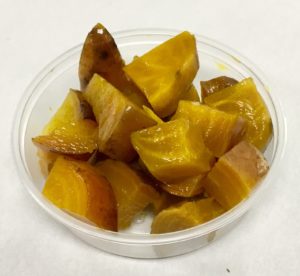 Golden beet nishime.