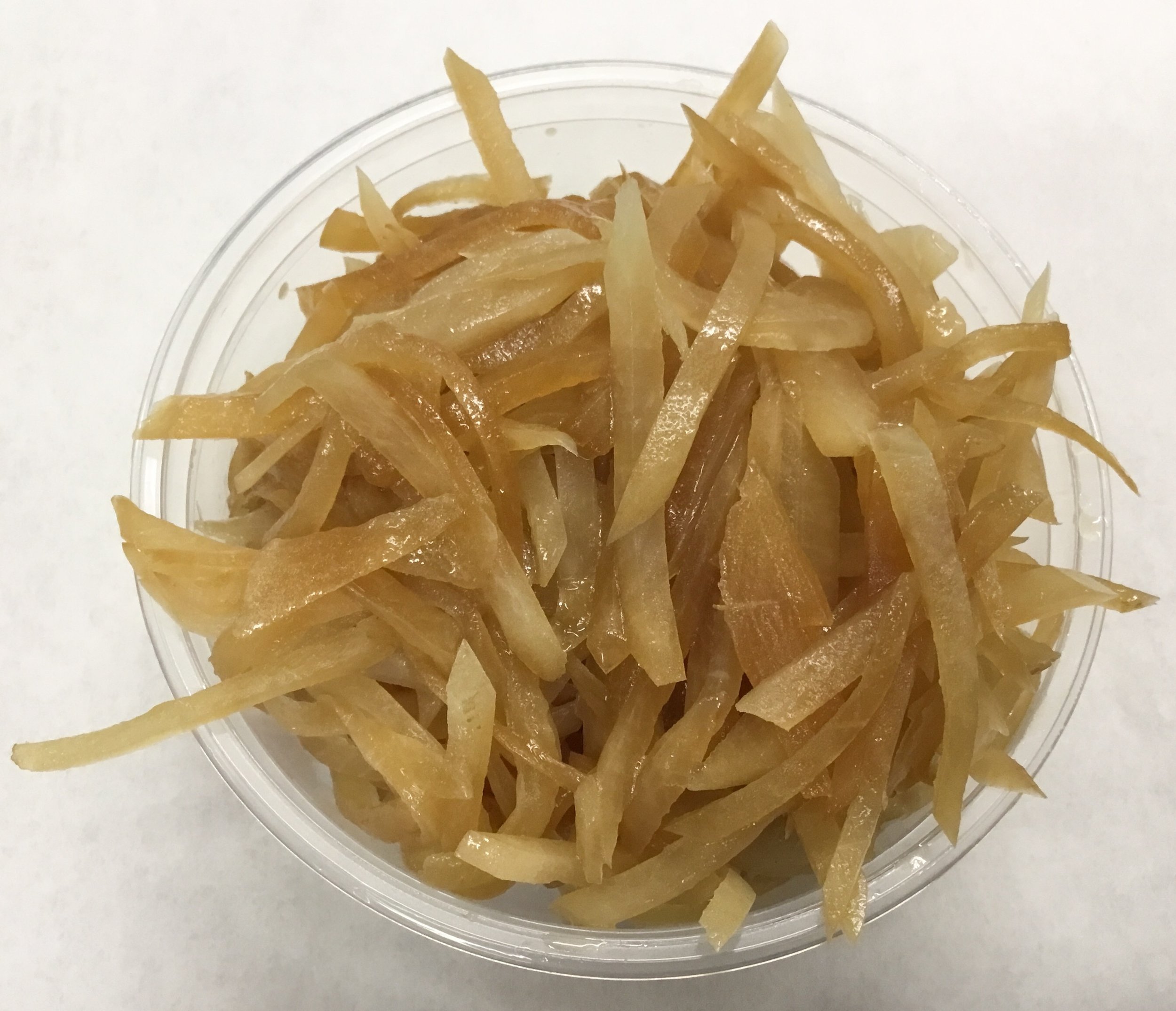 Daikon radish kinpira.