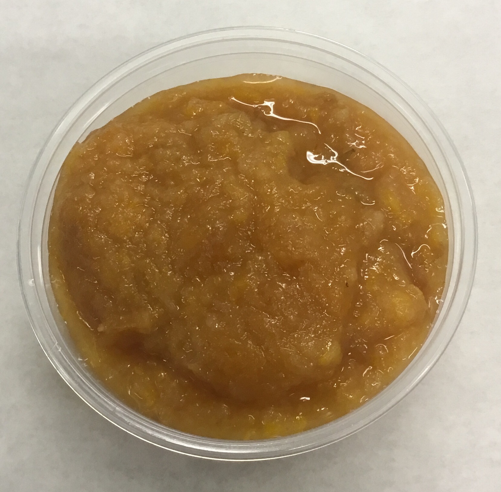 Apple and mango sauce.