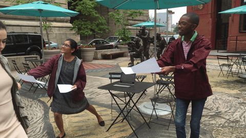 5. Asking passing students to register to vote! Even if you have matching jackets and winning smiles, they just won’t stop.