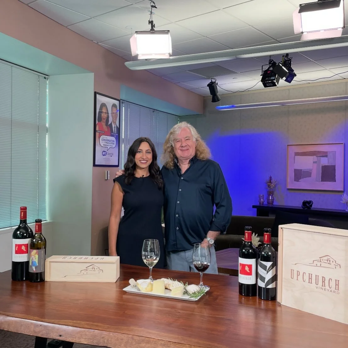 We had such a blast with @upchurchvineyard at a recent segment on @arcseattlecw where Chris Upchurch talked all about creative wine and cheese pairings! 

Check out the full segment at the link in our bio and make sure to head up to their new Woodinv