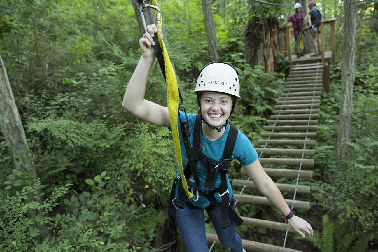 A Canopy Tour with Conscience Opens for the Season on Camano Island