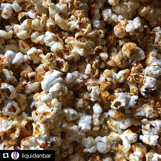 #Repost @liquidanbar
・・・
When things in my life are crazy feeling, I cook! Yesterday I picked up some @sixmilefarmsllc popcorn from @deltameatmarket and today at lunch I made some spicy kettle corn to snack on! Much healthier than the chocolate cake 