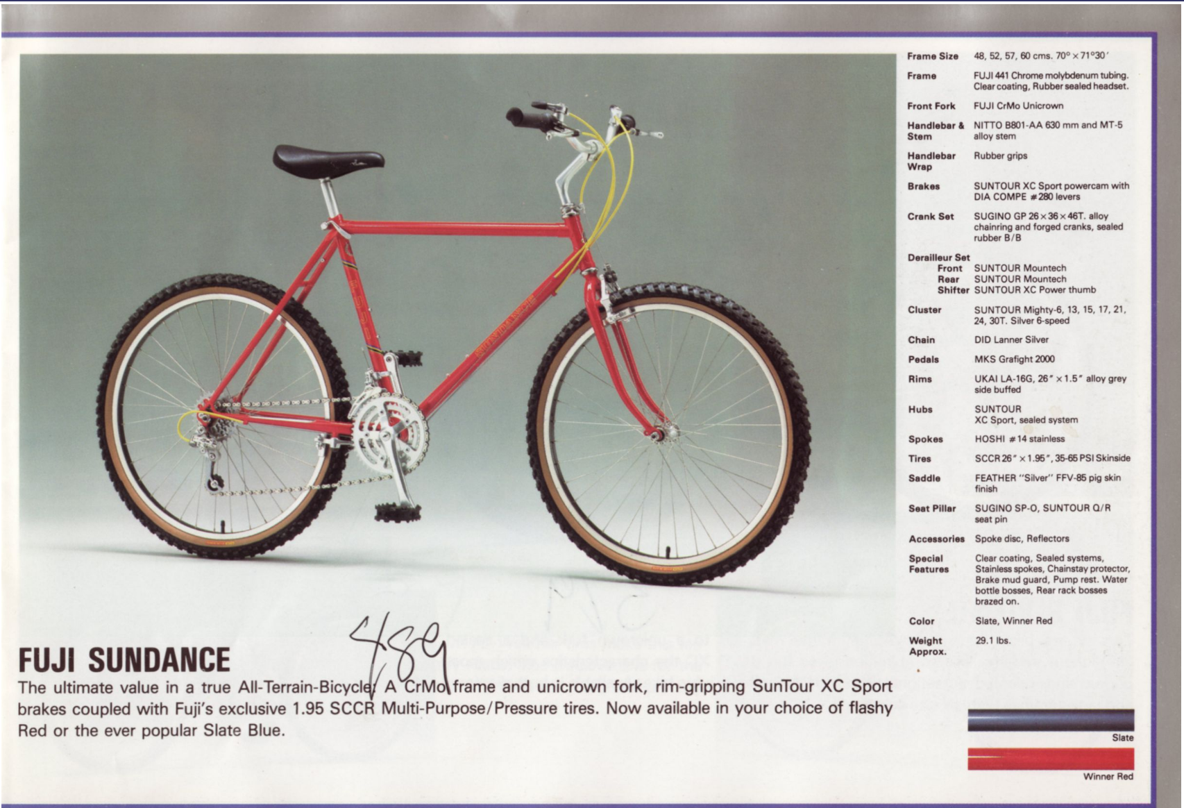 Preservation Bicycle 6 The 1986 Fuji Sundance — Boise Bicycle Project