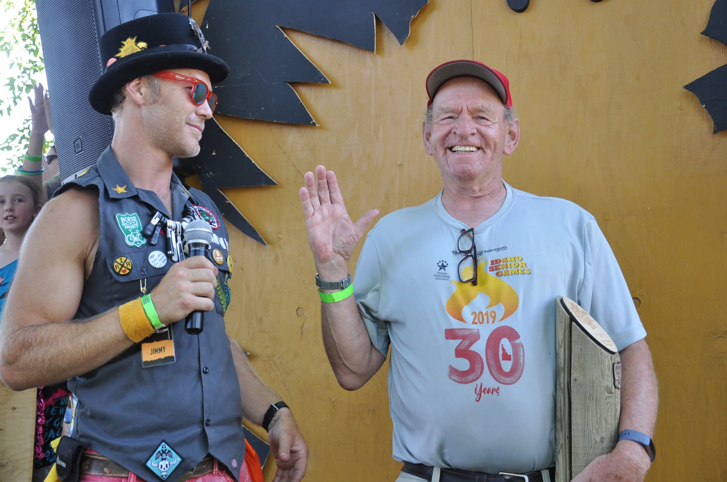Ed Lenhart, our goathead collection champion who collected over 1000LBS! GO ED!