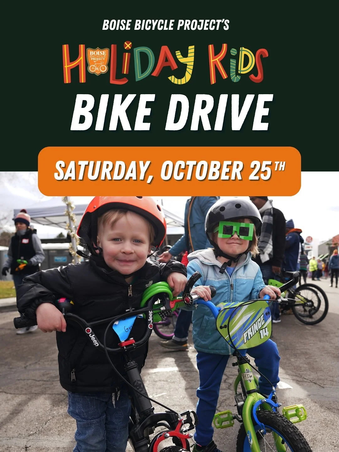 They&rsquo;re drawing their dream, your bikes make it real!

Boise Bicycle Project&rsquo;s Holiday Kids Bike Drive is happening this Saturday, October 25th.
Donate a kids bike at the BBP shop, or at one of the other listed drop-off locations below to